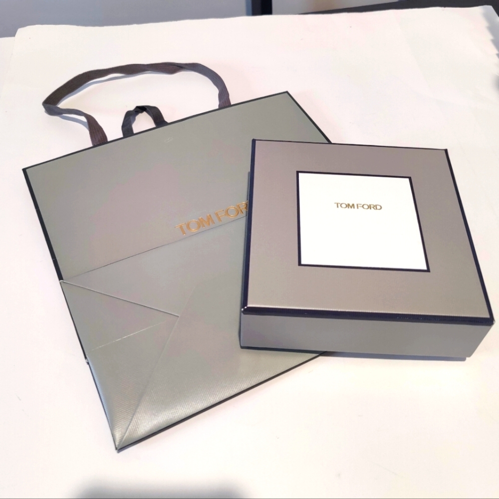 Tom Ford Empty Box and Shopping Bag